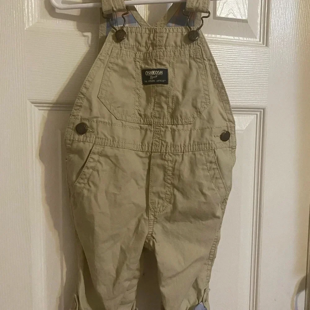 Oshkosh B’Gosh Khaki Overalls